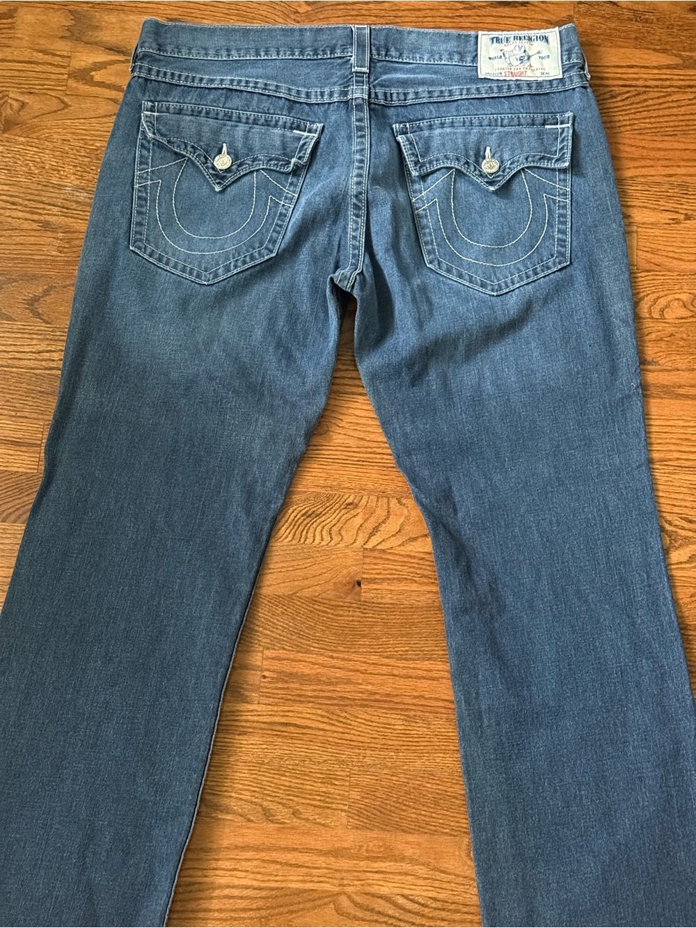 True Religion Men's Blue Denim Jeans